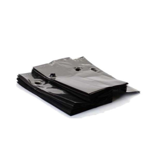 plastic plant bags black